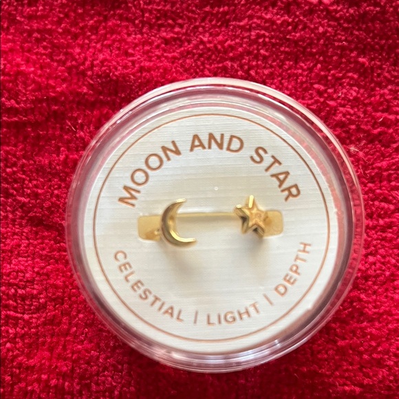 Alex and Ani Jewelry - Gold Moon and Star Ring